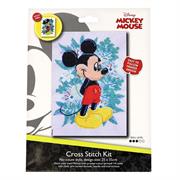 No Count Cross Stitch Kit - Mickey Foliage 25 x 35cm